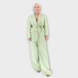 SUIT ELEGANT WOMAN - MINT GREEN