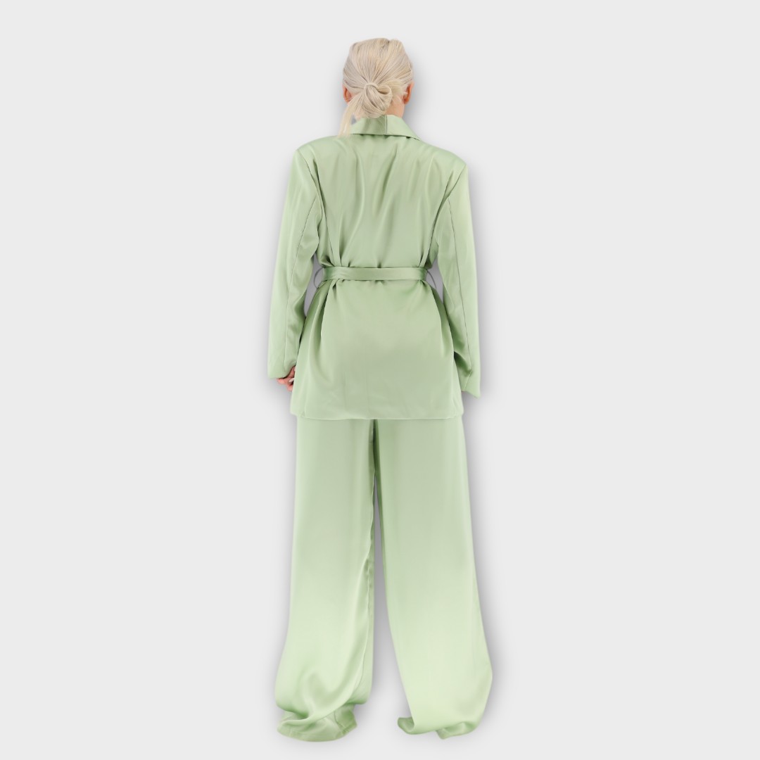 SUIT ELEGANT WOMAN - MINT GREEN - Image 3