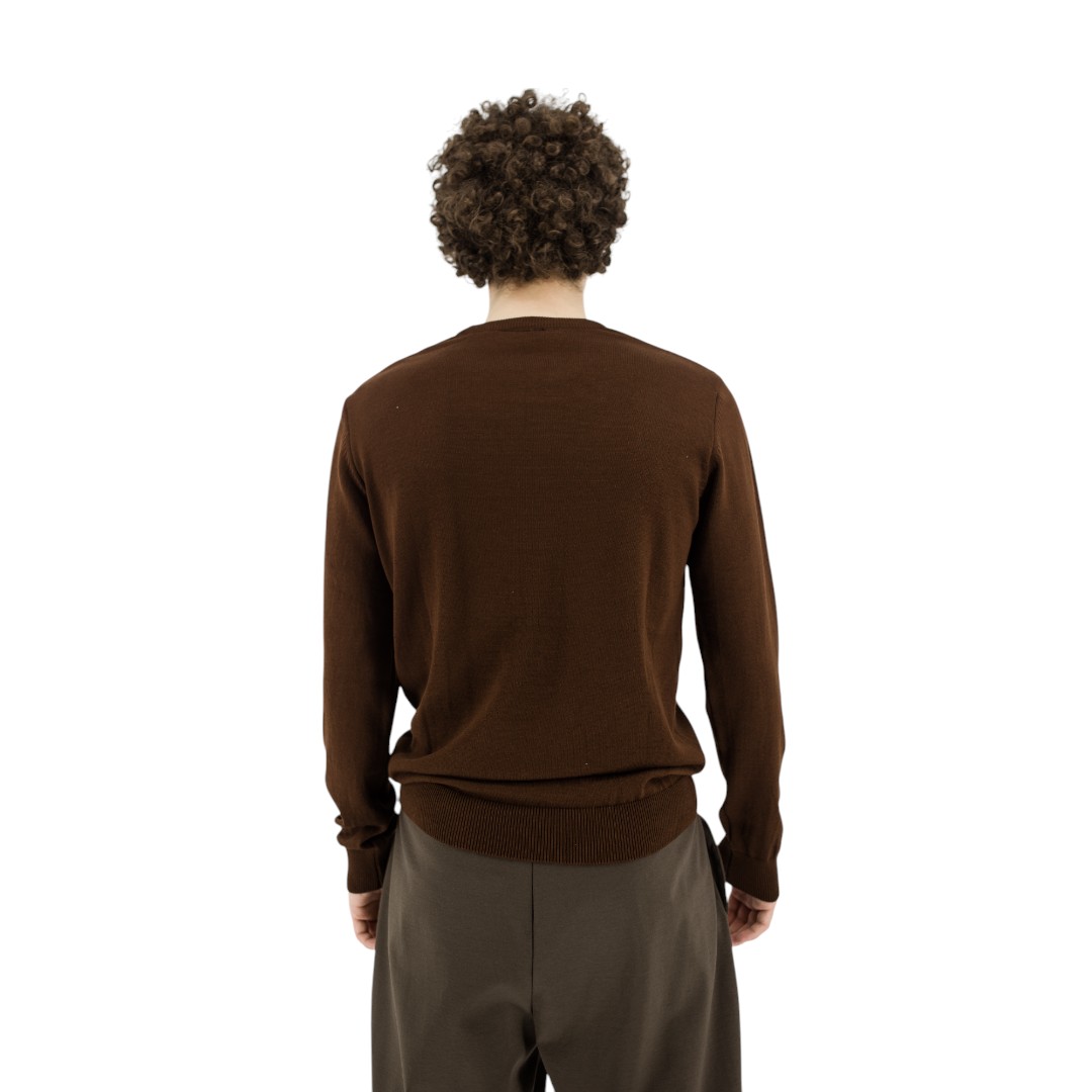 Basic Μπλούζα - Chocolate Brown - Image 3