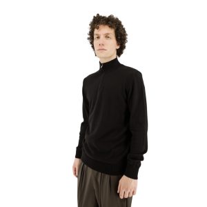 Half-zip Μπλούζα - Black
