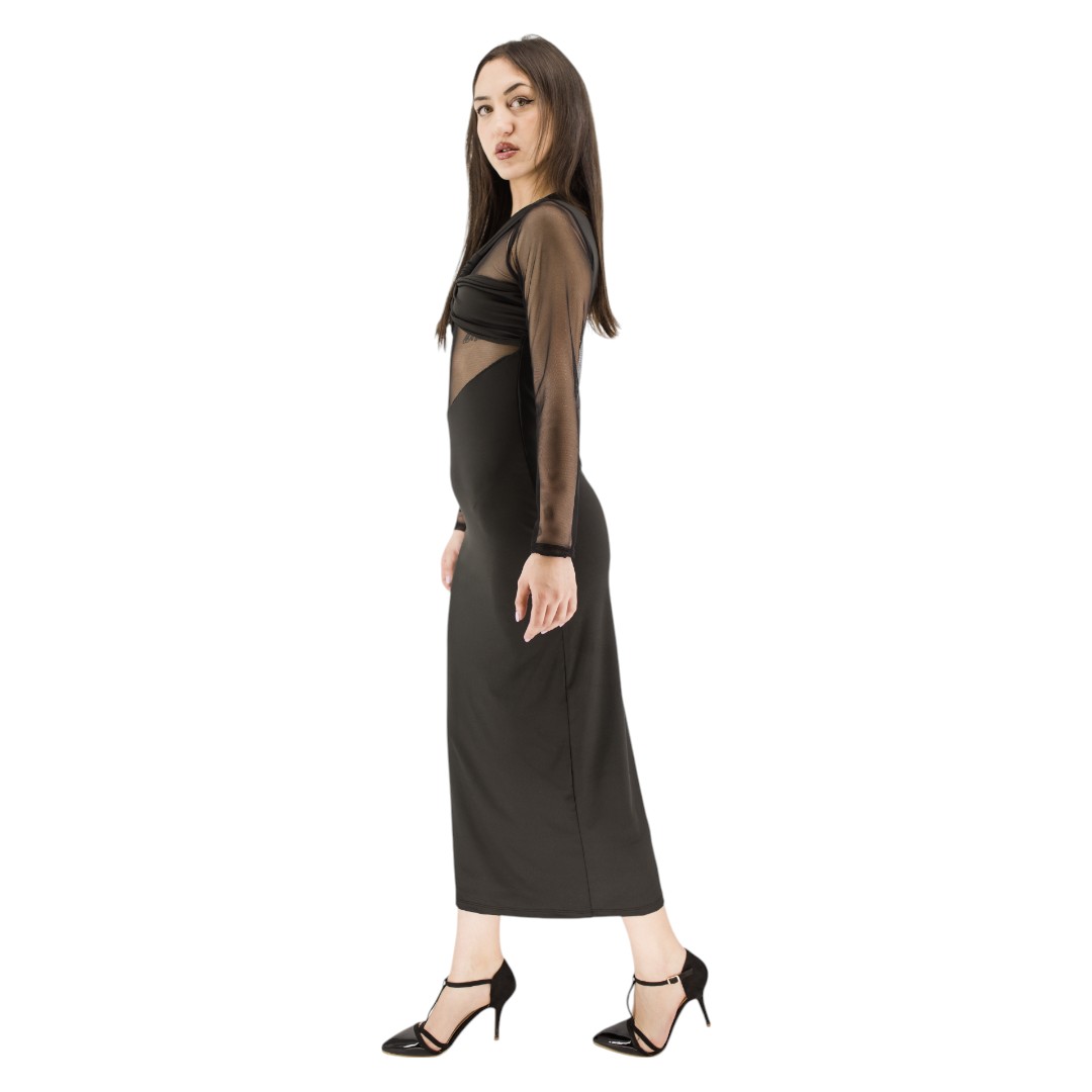 Noir Black Maxi Dress - Image 2