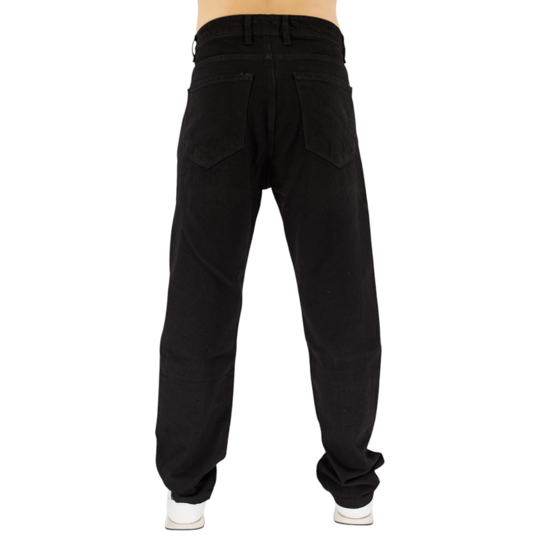 STRAIGHT LEG DENIM - BLACK - Image 3