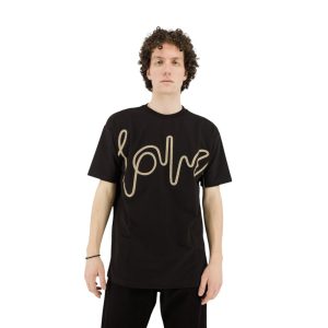 T-shirt με κέντημα - Black