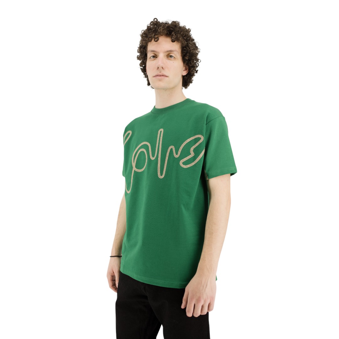 T-shirt με κέντημα - Green - Image 2
