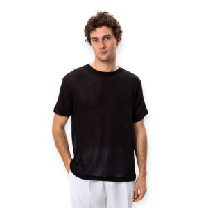 T-shirt Γάζα - Black