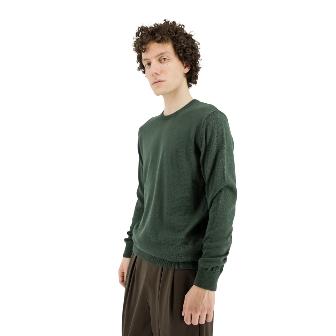 Basic Μπλούζα - Forest Green