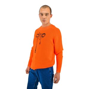 Πλεκτή Μπλούζα - Neon Orange