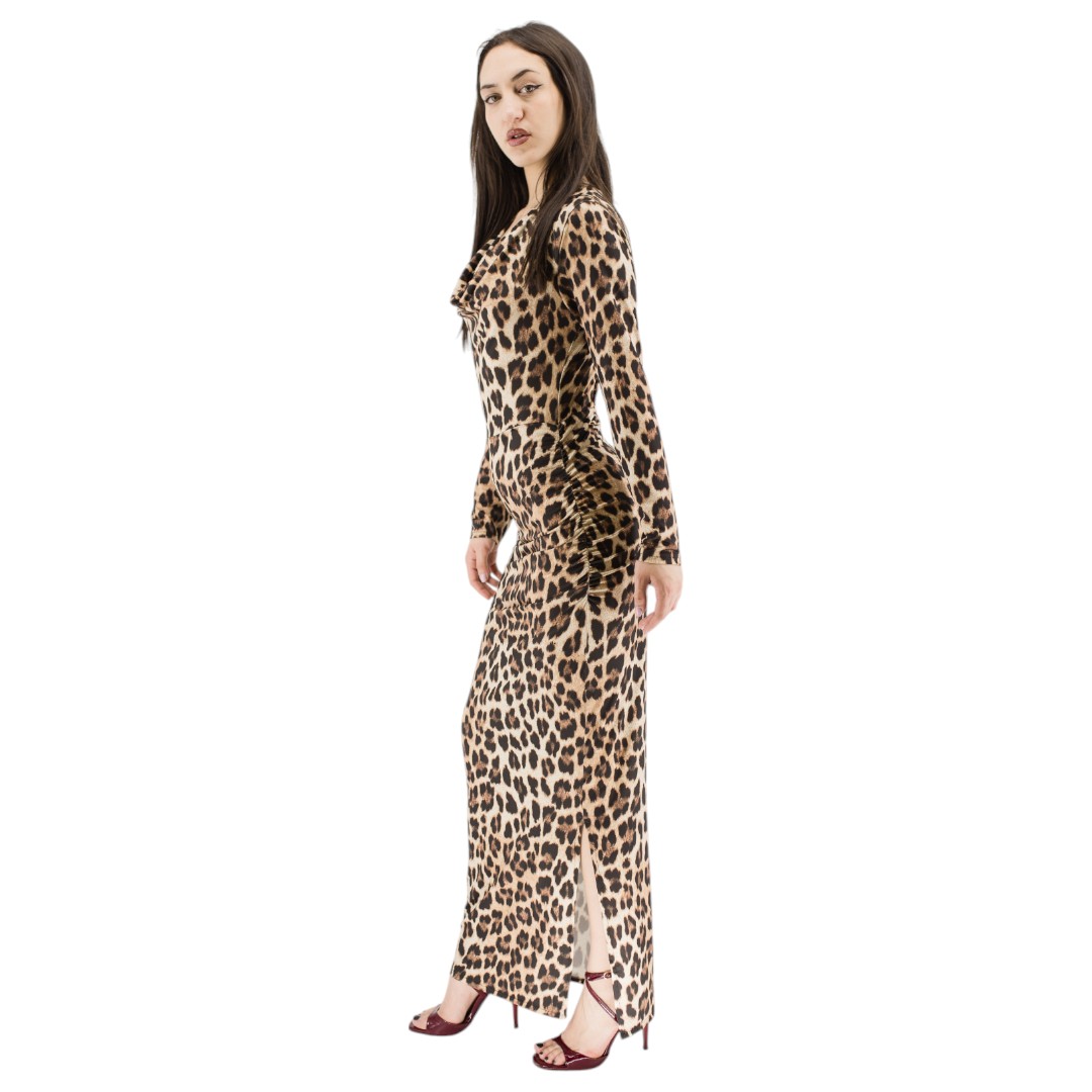 Maxi Leopard Dress - Image 2