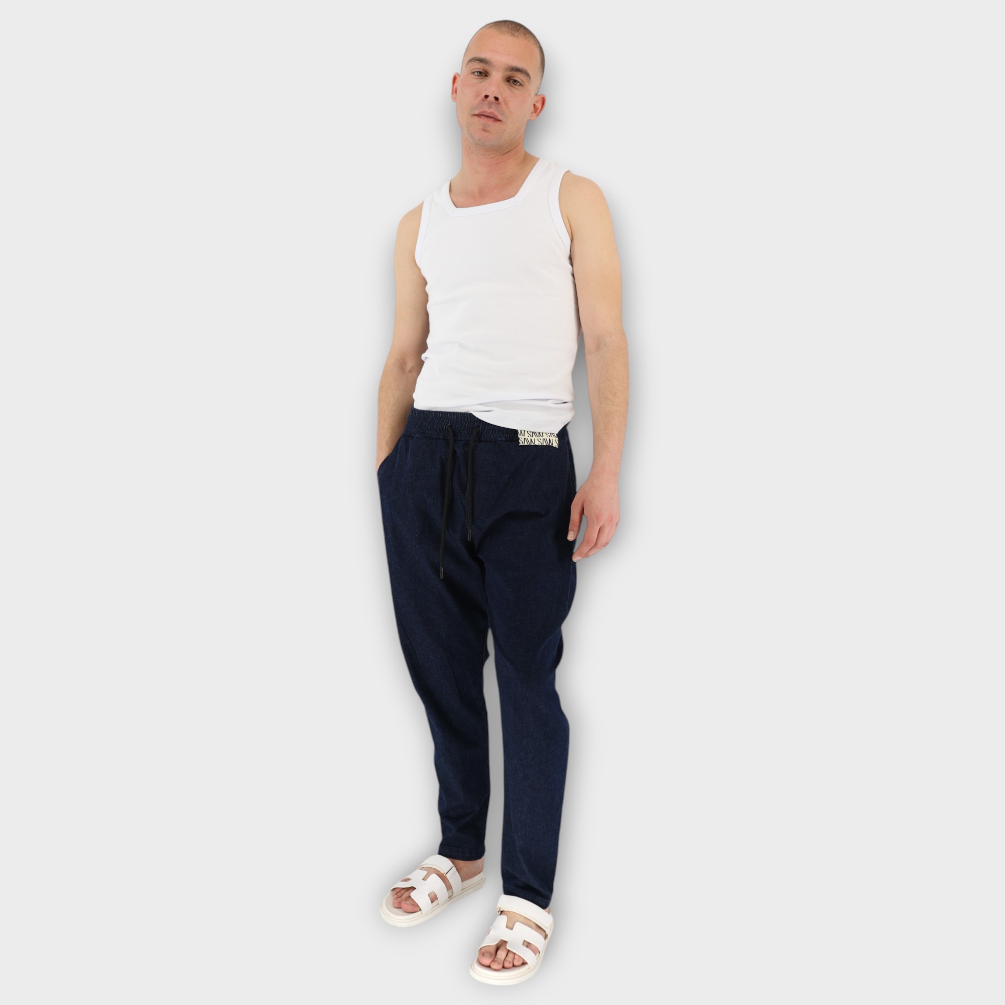 ΠΑΝΤΕΛΟΝΙ RELAXED - DARK BLUE - Image 3