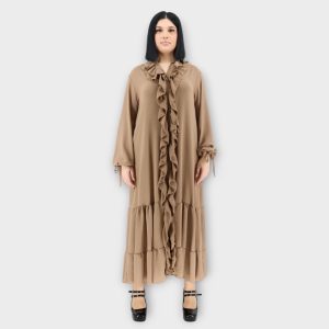 Maxi Dress - Mocha Cream