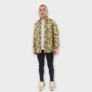 OVERSHIRT GOLDEN YELLOW PATTERN