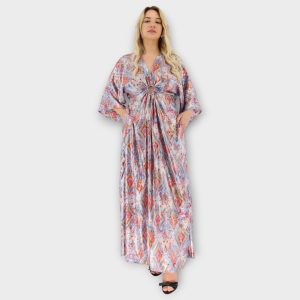 Boho Maxi Dress - Abstract