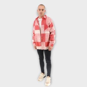 OVERSHIRT ΚΟΚΚΙΝΟ PATTERN
