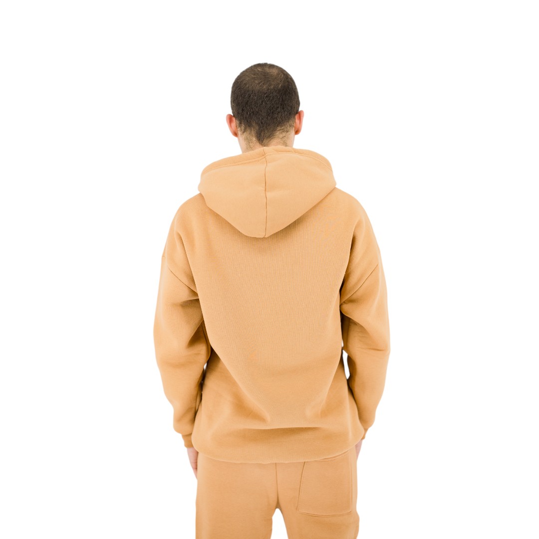 ΜΟΝΟΧΡΩΜΟ HOODIE - CAMEL - Image 2