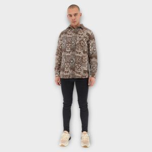 OVERSHIRT BROWN PATTERN