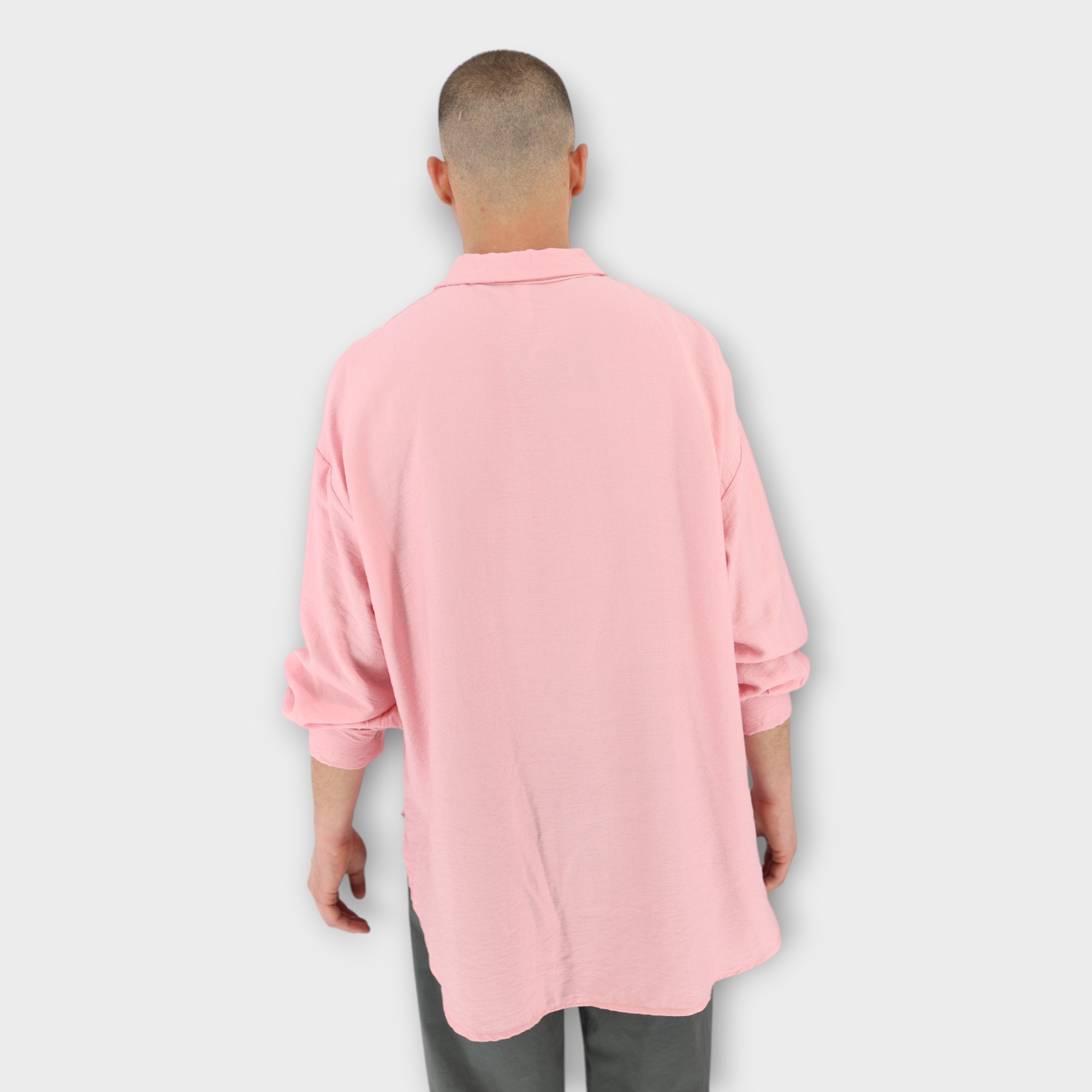 ΠΟΥΚΑΜΙΣΟ ΑΝΕΤΗ ΓΡΑΜΜΗ - PINK PASTEL - Image 3