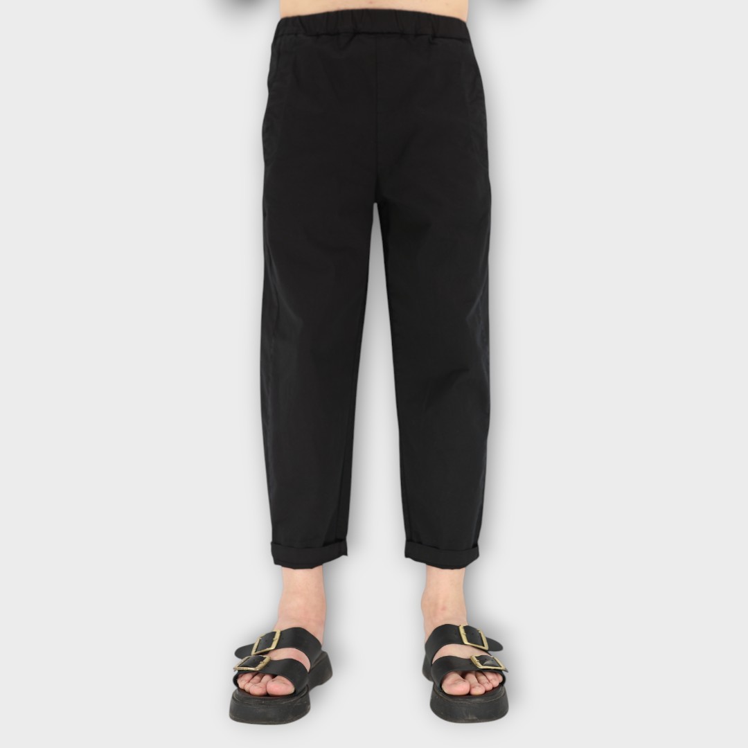 ΠΑΝΤΕΛΟΝΙ STRAIGHT RELAXED -BLACK - Image 4