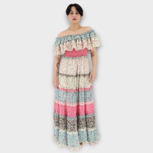 Bloom-Boho Maxi Dress - Floral