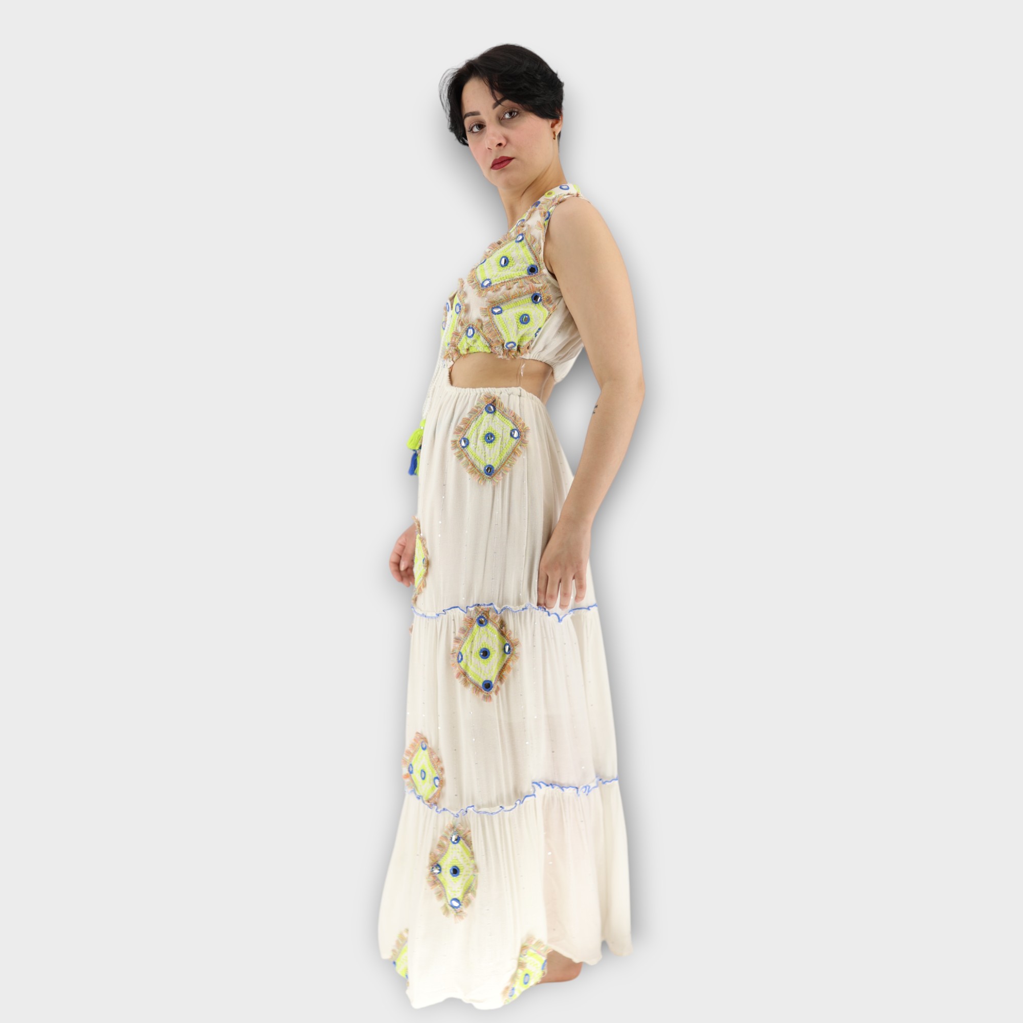 Lime Mirage Dress - Image 2