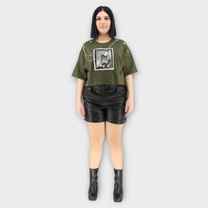 Crop Top - Khaki