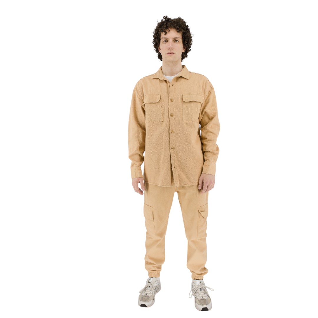 CARGO JEAN - CAMEL - Image 3