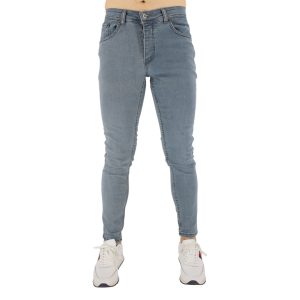 SLIM FIT DENIM - DUSTY BLUE