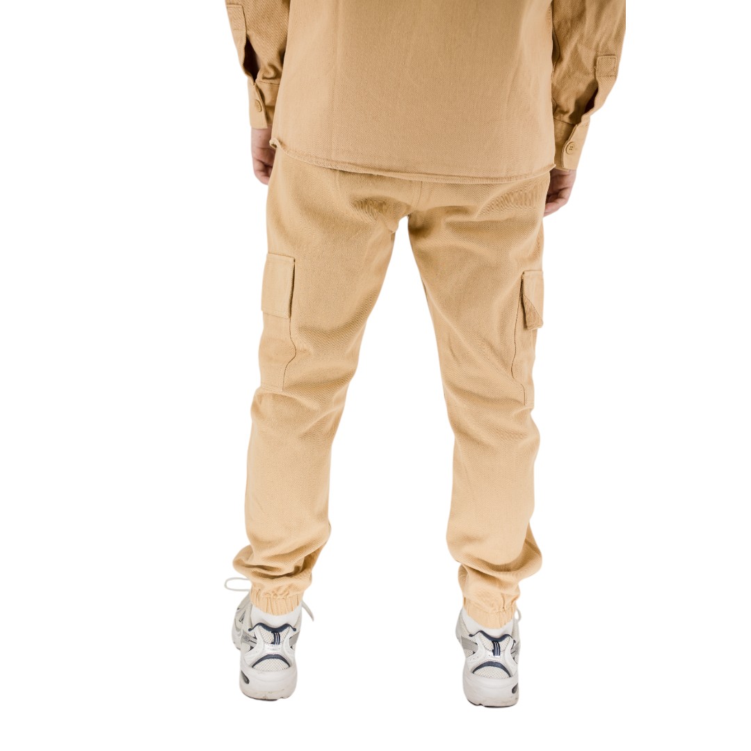 CARGO JEAN - CAMEL - Image 2