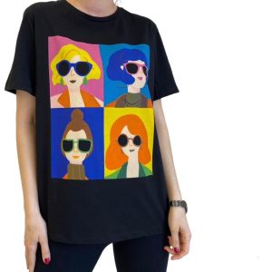T-shirt Ladies - Black