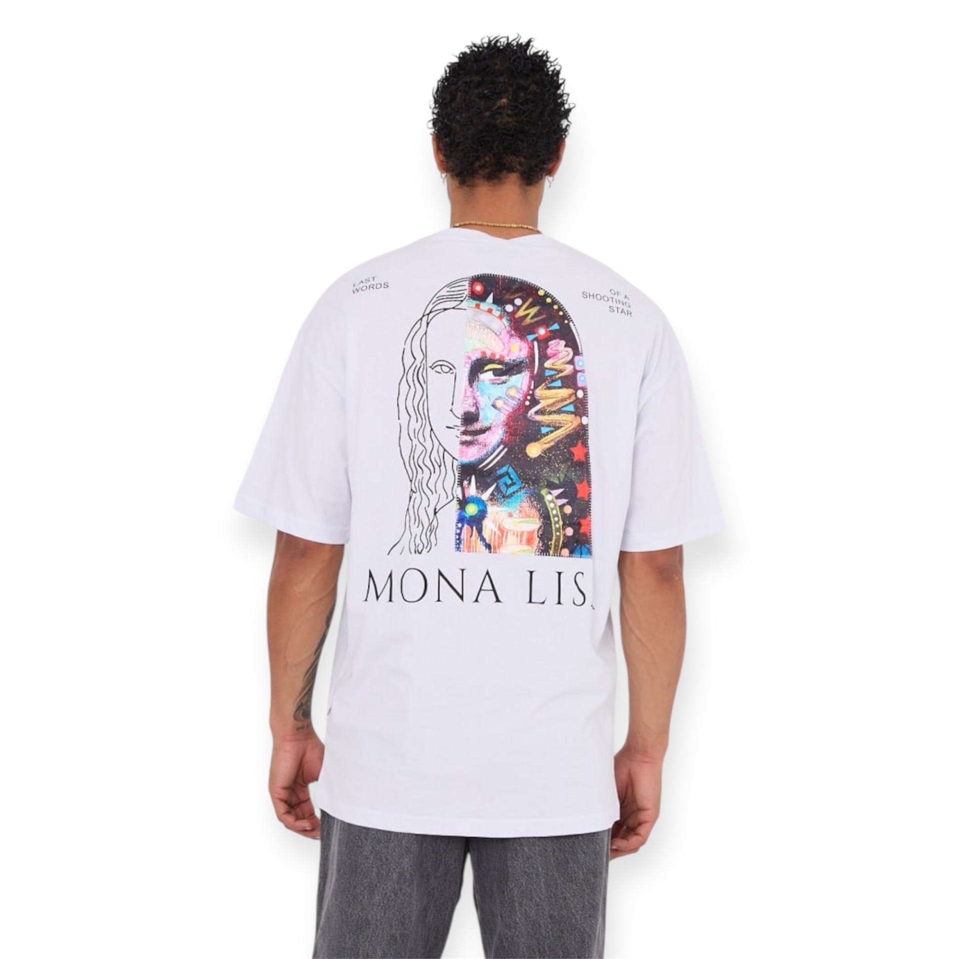 T-shirt Mona Lisa - White - Image 2