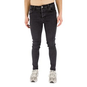 SLIM FIT DENIM - OFF BLACK