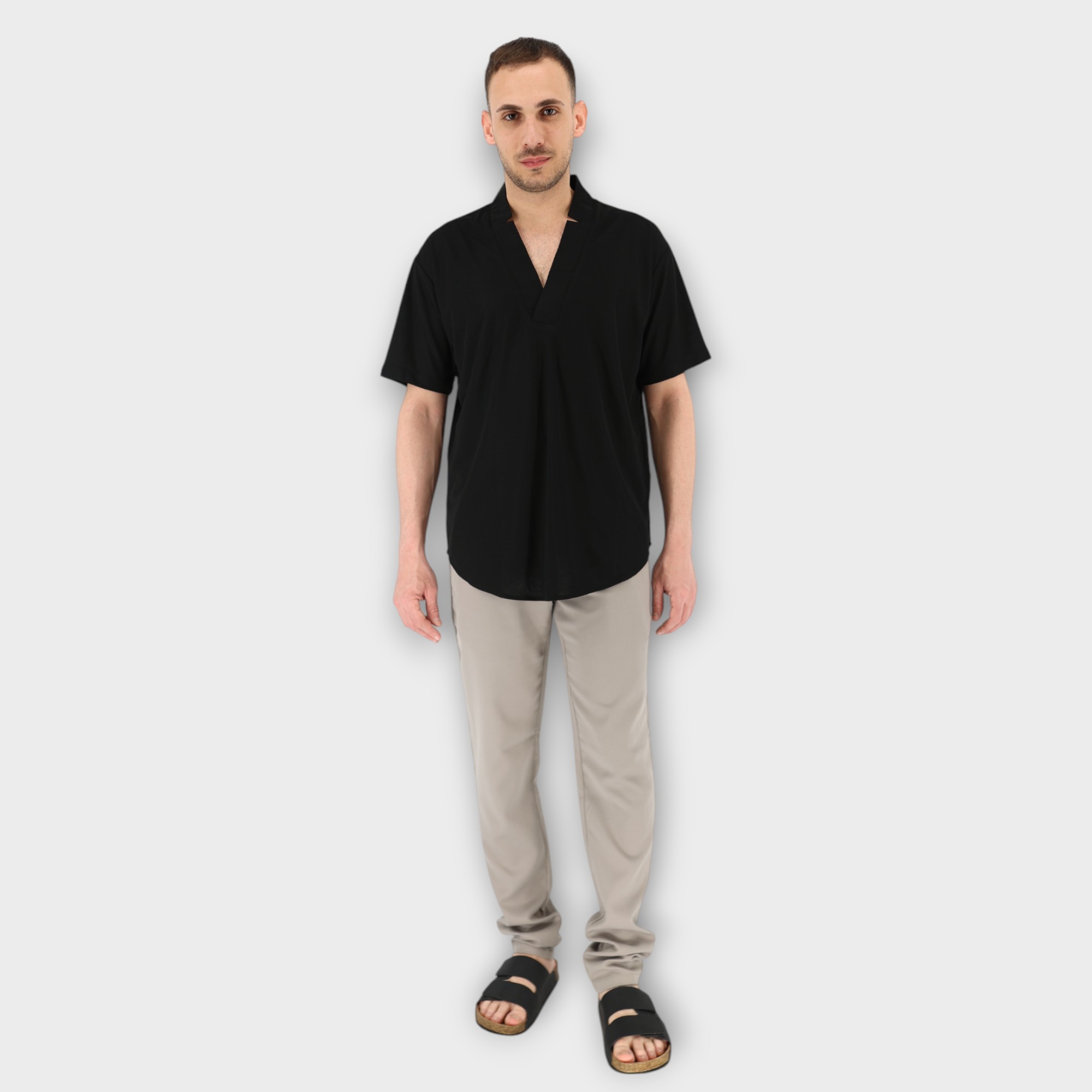 T-shirt all day and night wear - Black - Image 2