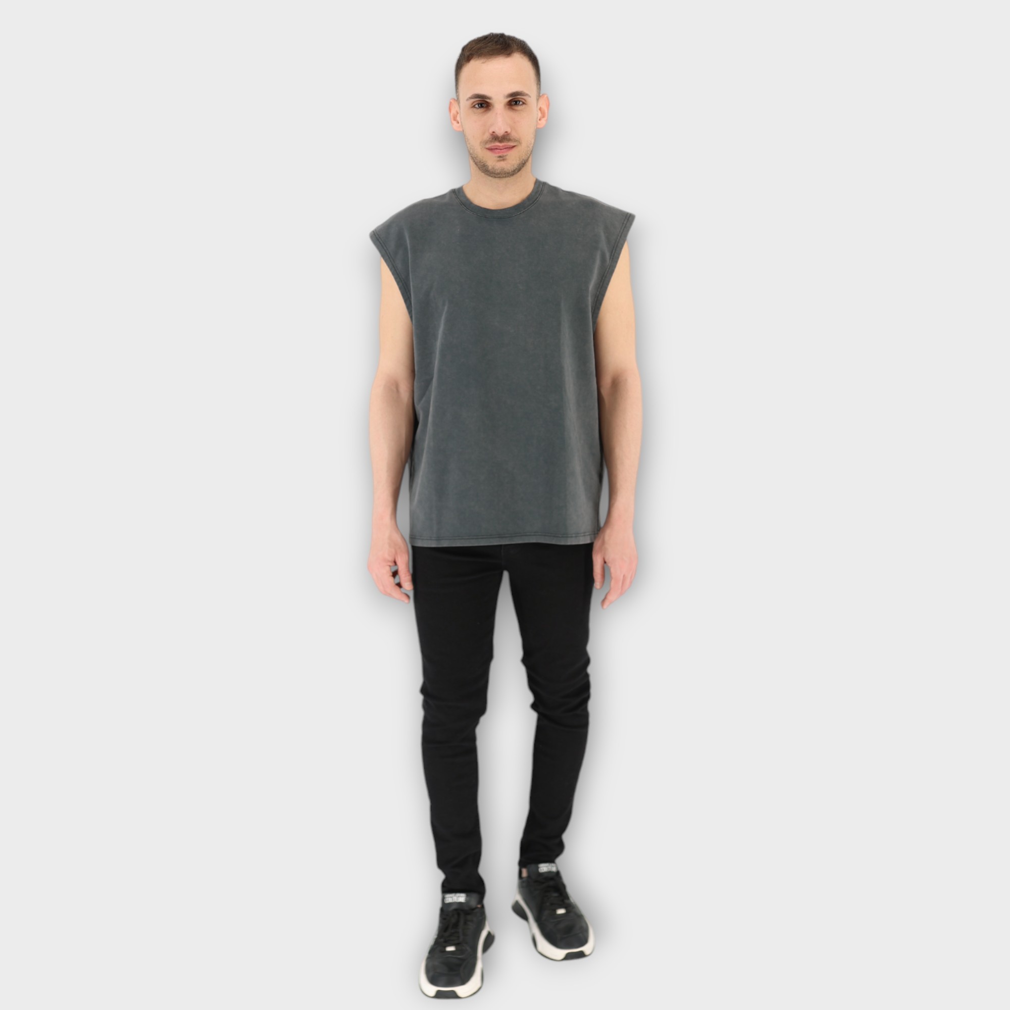 Tank Top - Ανθρακί