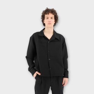 ΖΑΚΕΤΑ ΜΕ OVERSIZED ΤΣΕΠΕΣ - BLACK