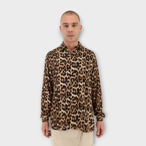 REGULAR SHRT - LEOPARD PATTERN