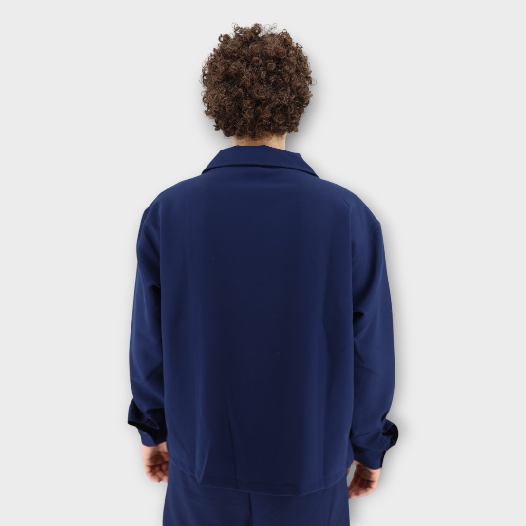 ΖΑΚΕΤΑ ΜΕ OVERSIZED ΤΣΕΠΕΣ - BLUE - Image 2