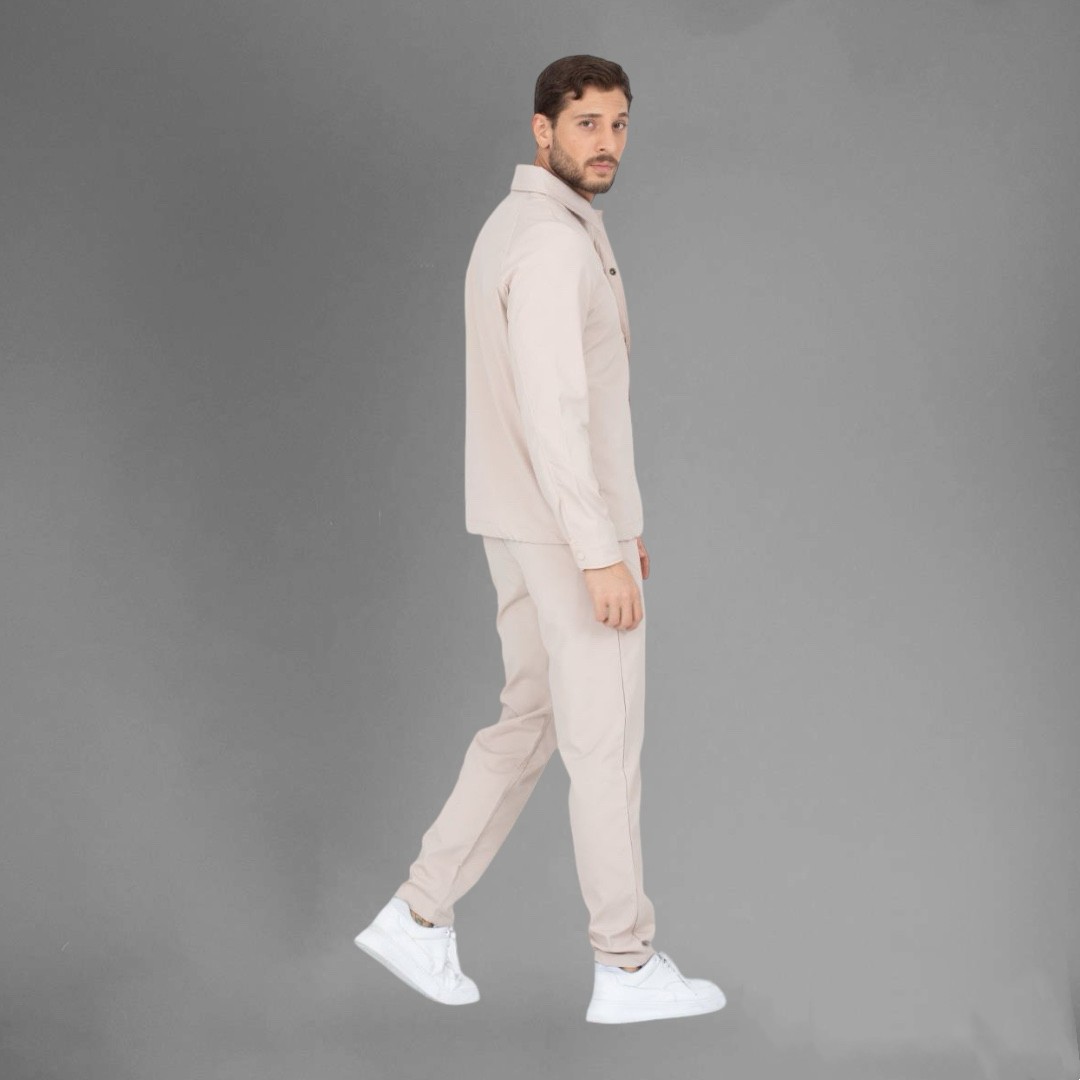 CASUAL JACKET - BEIGE - Image 2