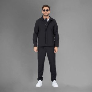 CASUAL JACKET - BLACK