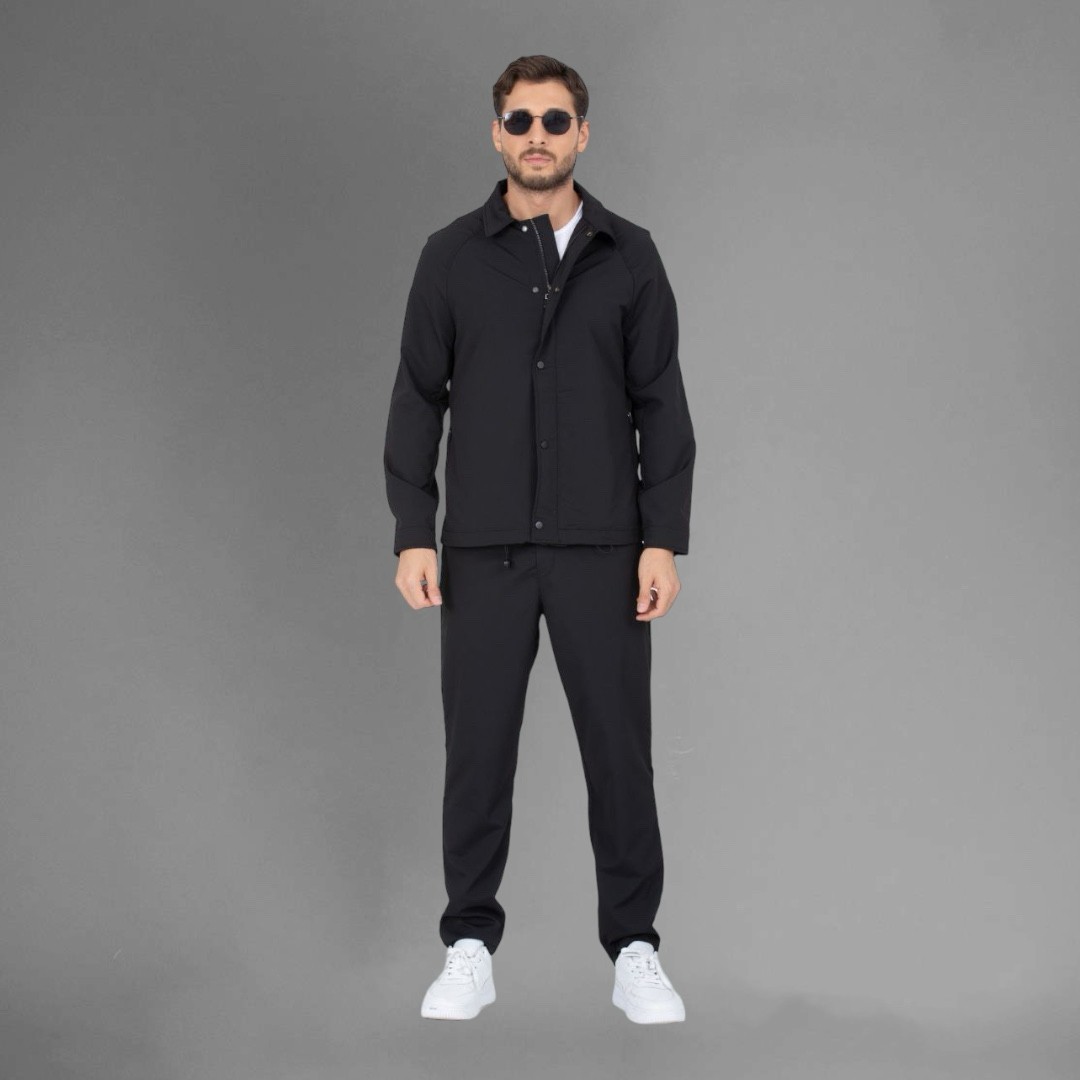 CASUAL JACKET - BLACK