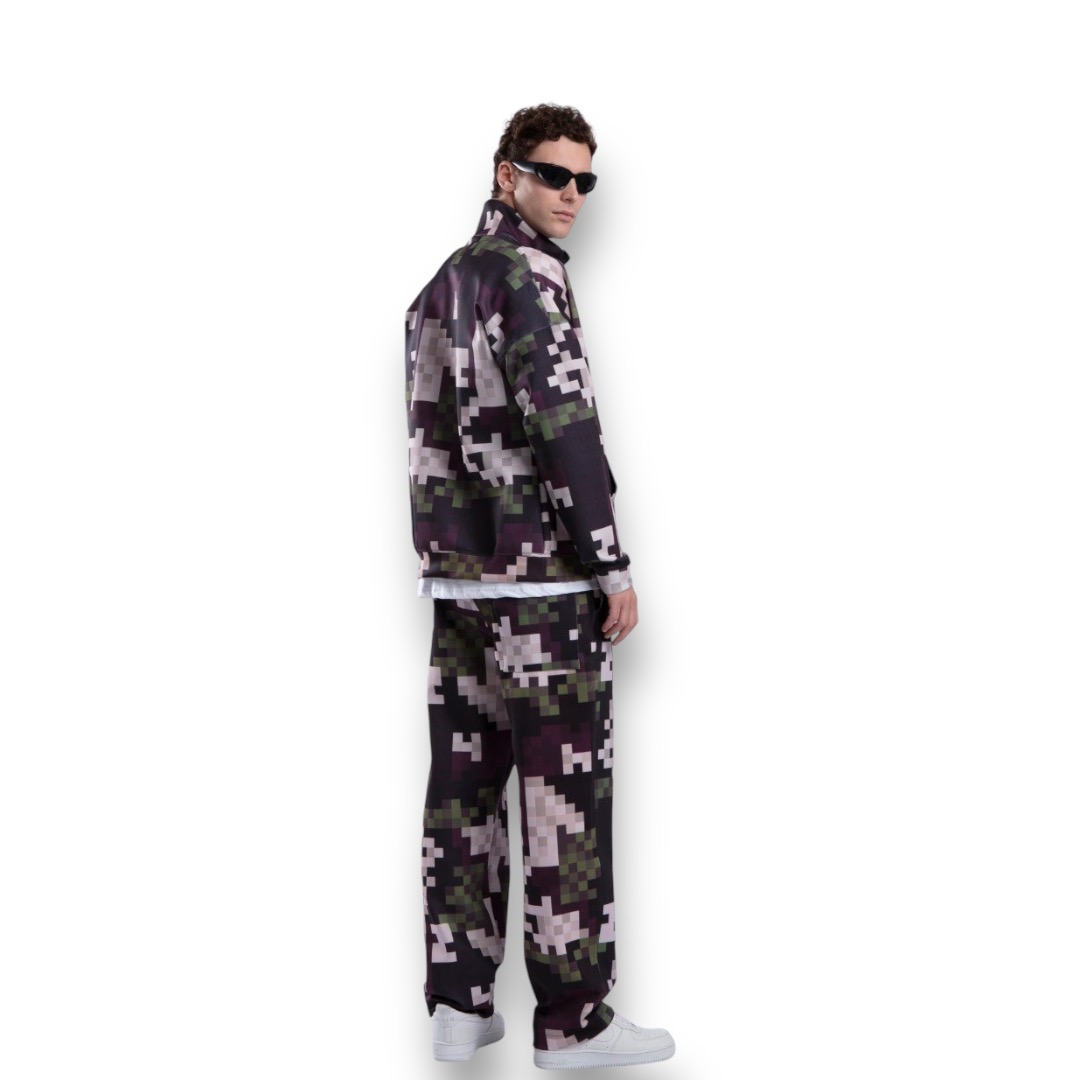 ΣΧΕΔΙΑΣΤΙΚΟ ΠΑΝΤΕΛΟΝΙ ΦΟΡΜΑΣ PIXELATED - ΜΩΒ - Image 2