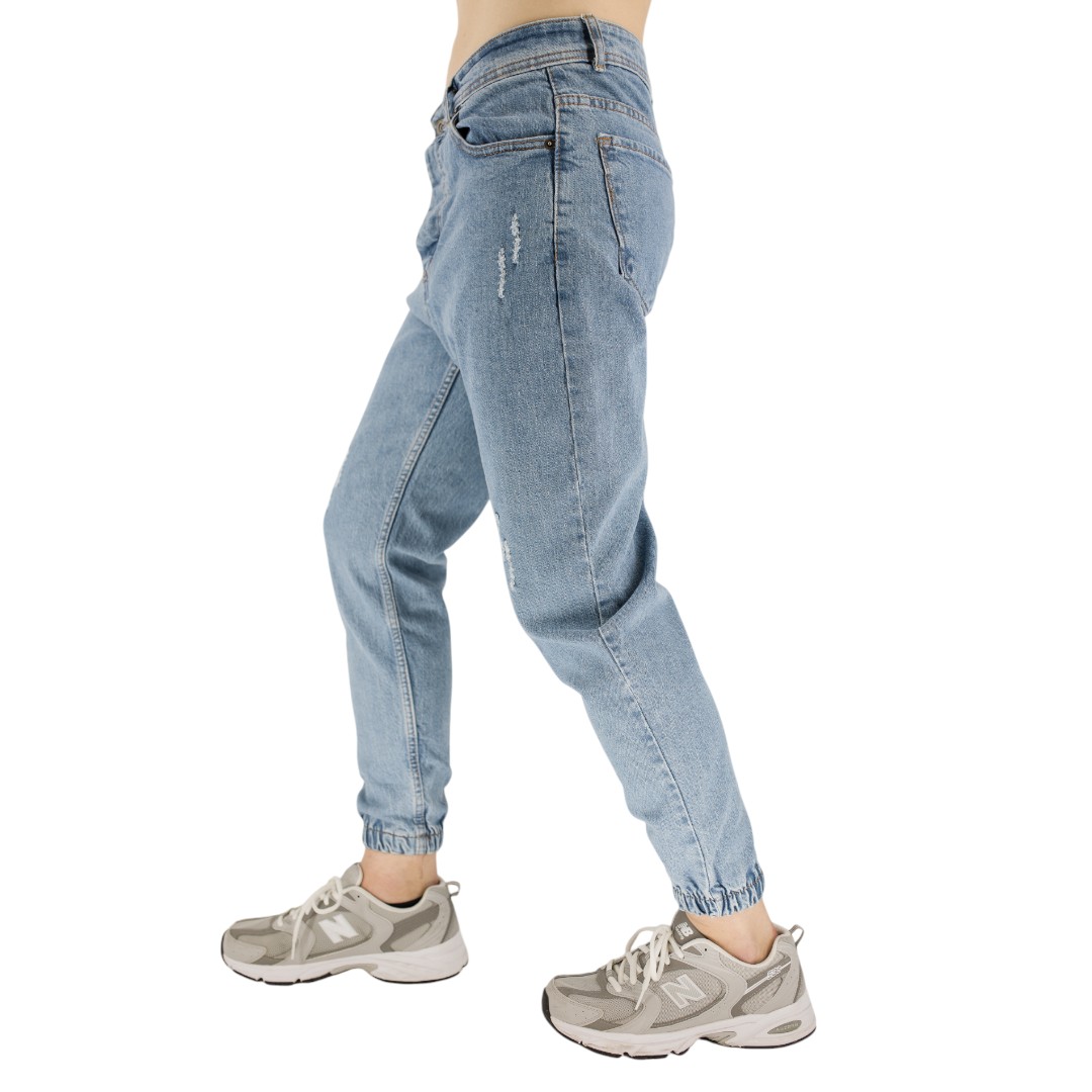 JOGGER LIGHT BLUE DENIM - Image 2