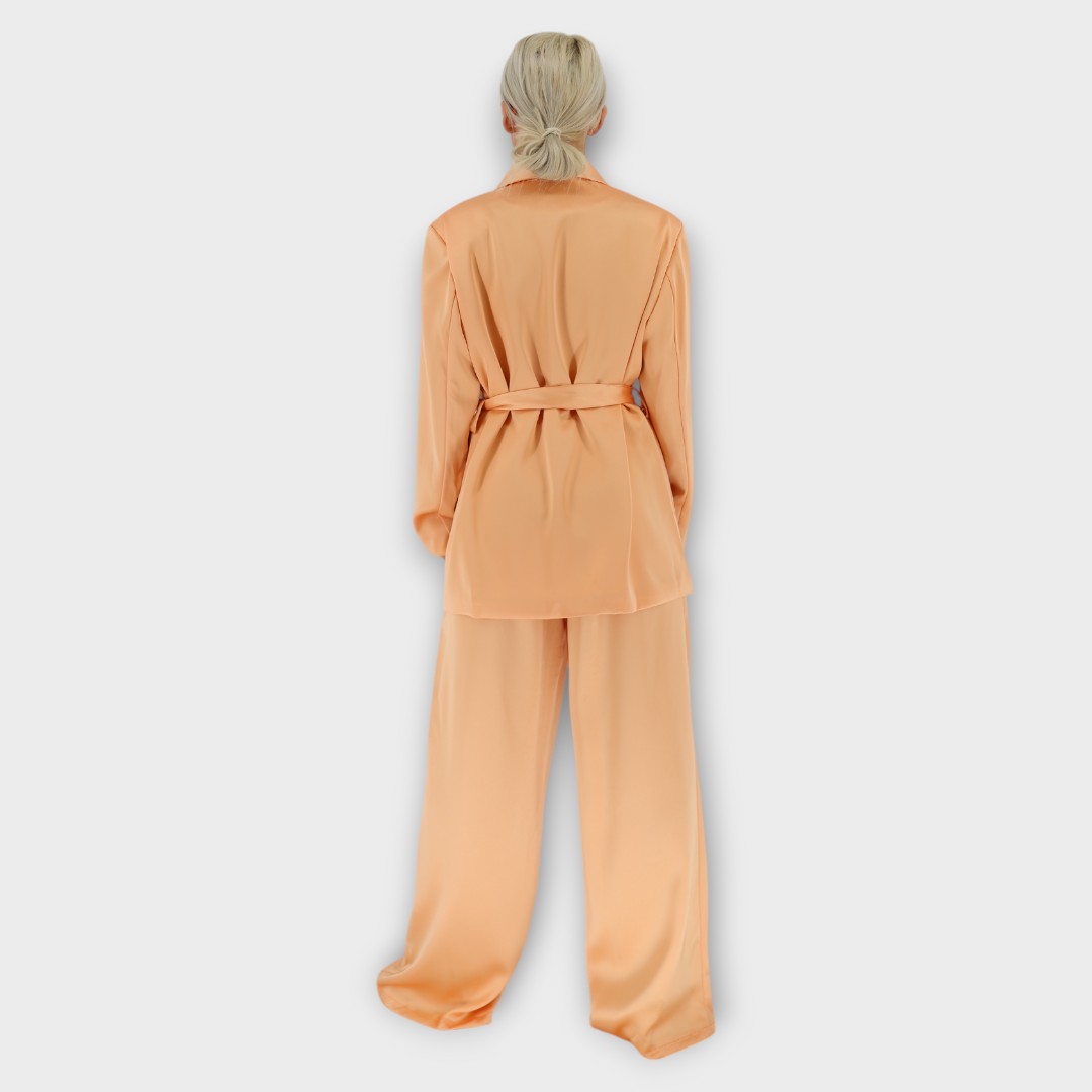 SUIT ELEGANT WOMAN - PEACH - Image 3