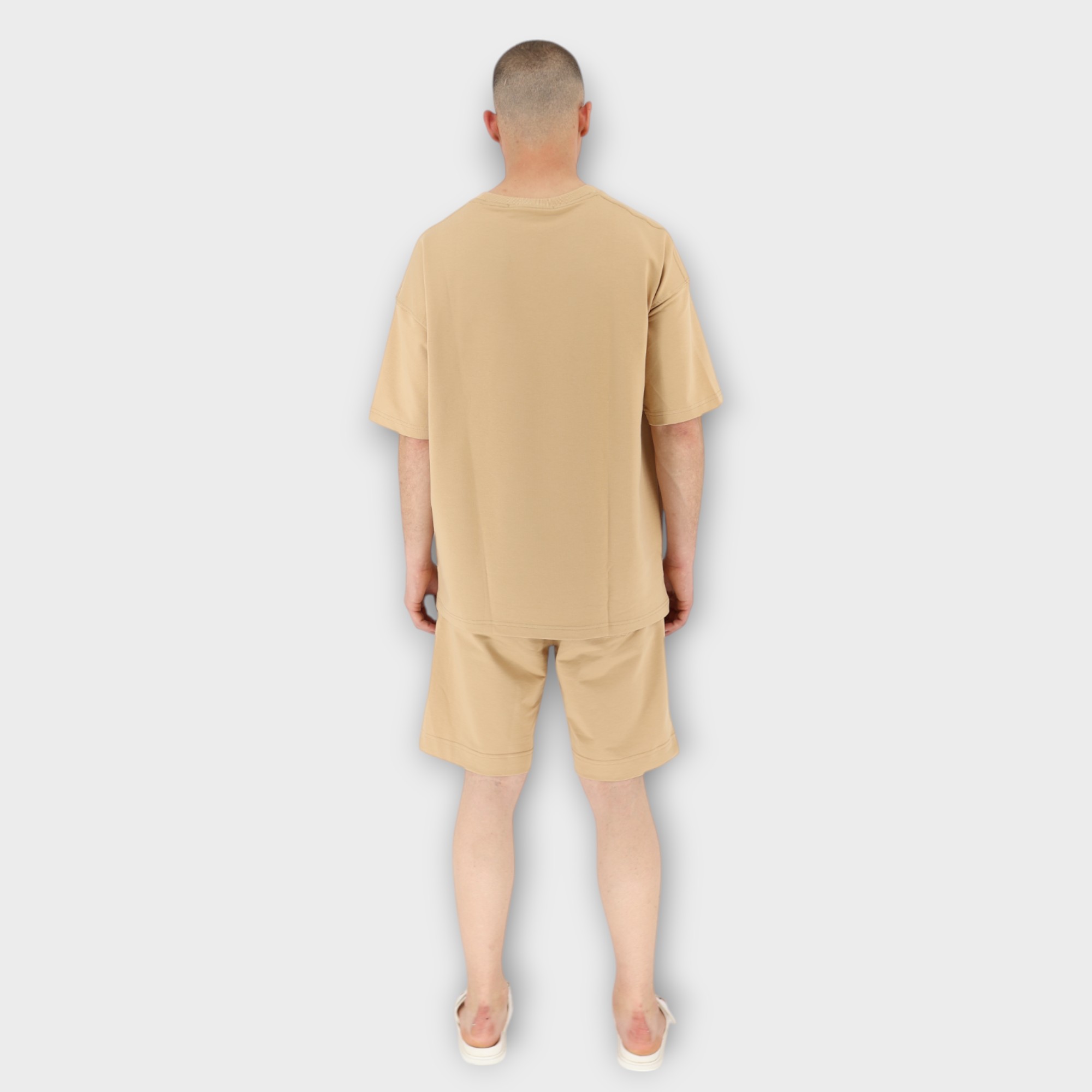 Shorts με στάμπα- Golden Ochre - Image 3